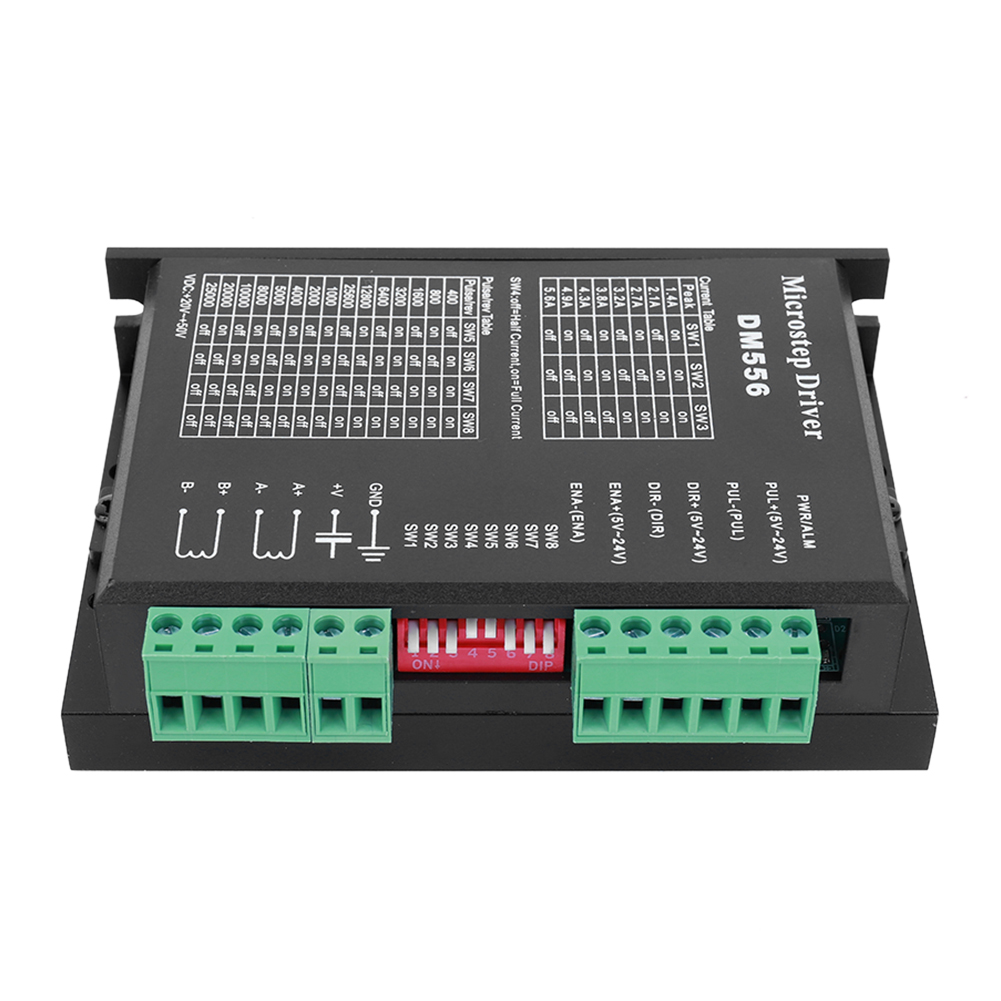 Nema 17 Stepper - DM542 DM556 Microstep Motor Driver 20-50V