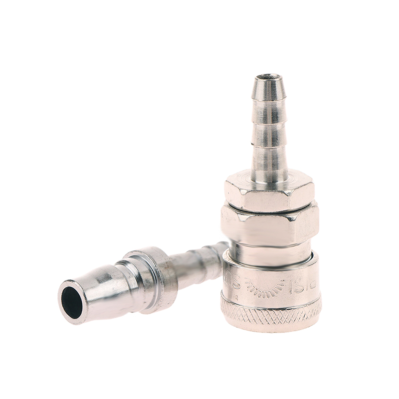 Coupling 8Mm - 2pcs Pneumatic Fitting European Standard EU