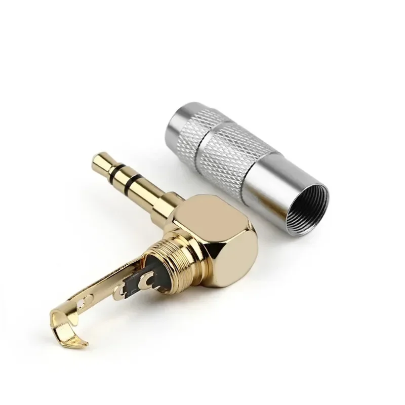 Jack 3.5 MM 90 Degree 1/8' 3 P - Coupling 8Mm ulasan dan harga