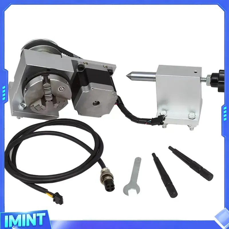 A Axis 80 Chuck and Thimble Cn - Nema23 Stepper ulasan dan harga