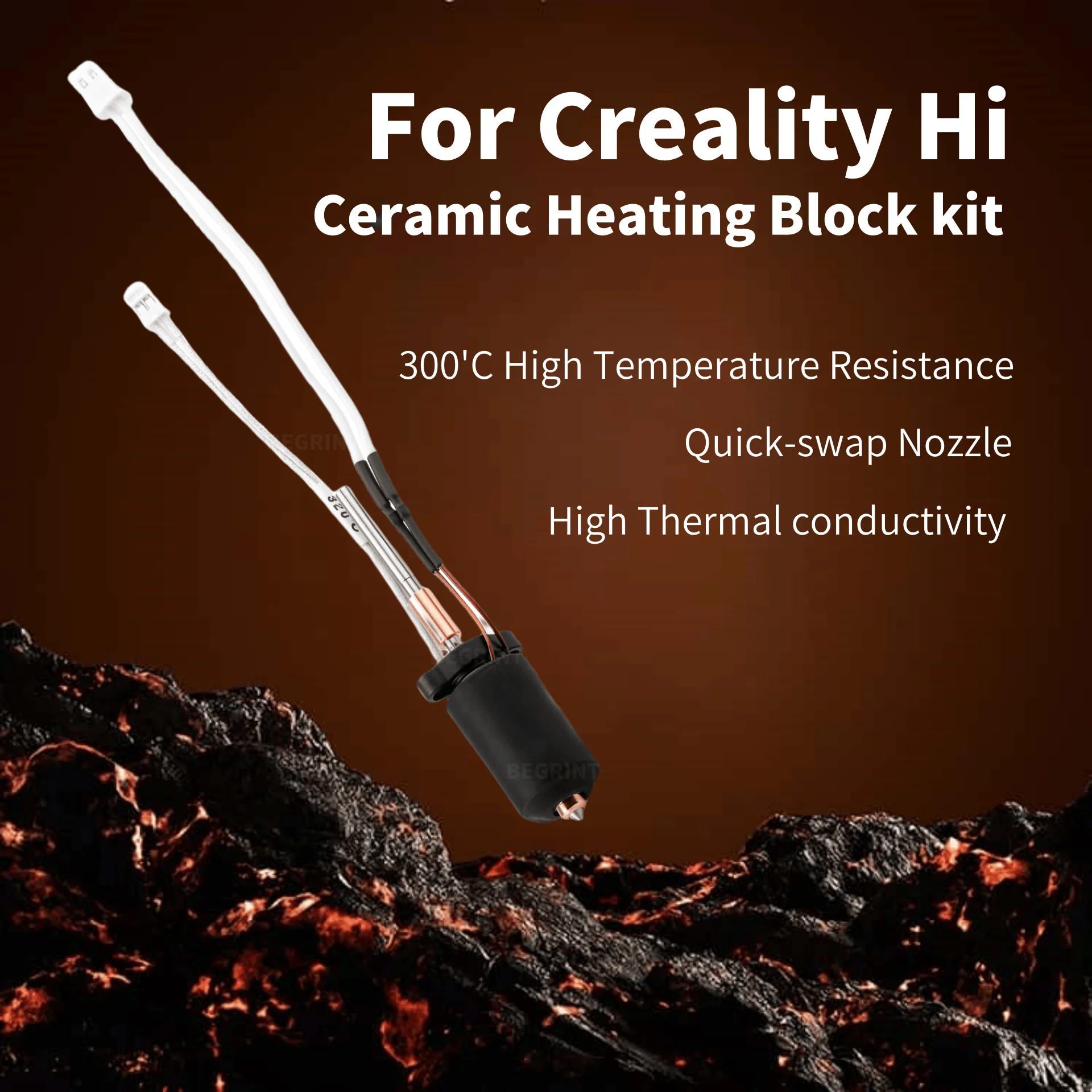 Upgrade Hotend Kit For Crealit - Aluminium Profile 2020 ulasan dan harga