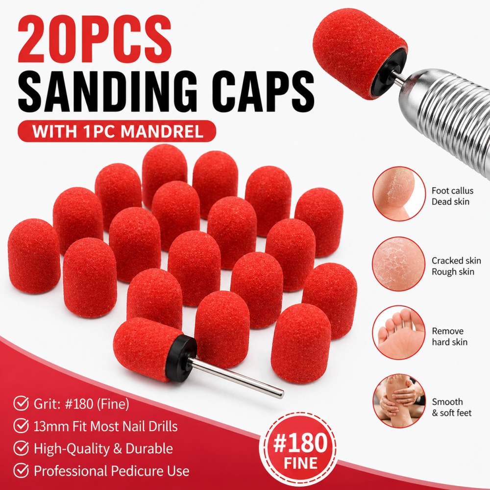 20Pcs 13mm Nail Drill Bits San - Carbide End Mill ulasan dan harga