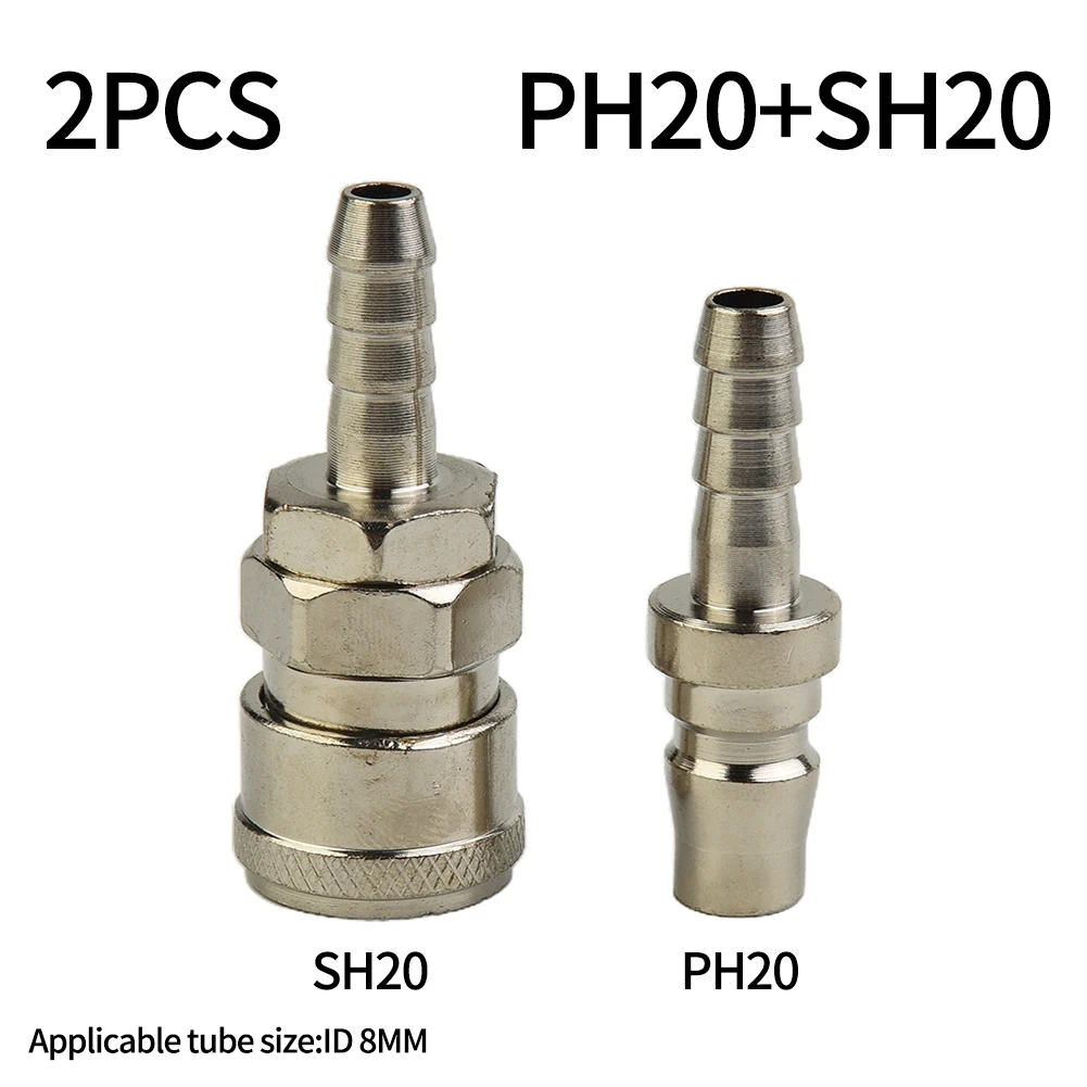 2pcs Air Line Hose Fittings SH - Coupling 8Mm ulasan dan harga
