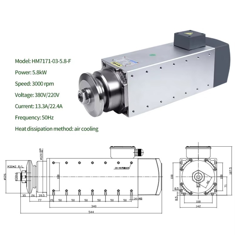 Machine tool high-speed spindl - Spindle Motor ulasan dan harga