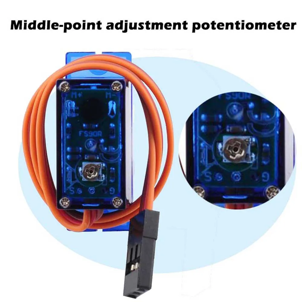 Feetech Mini FS90R Micro Servo - Servo 9G ulasan dan harga