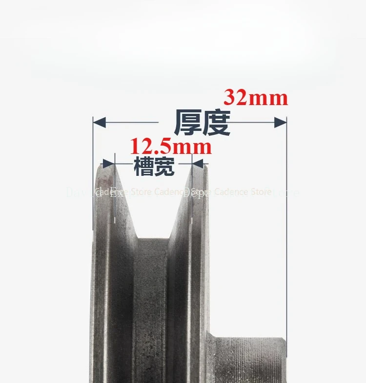 Thickened Single-Slot A Type P - V Slot Wheel ulasan dan harga