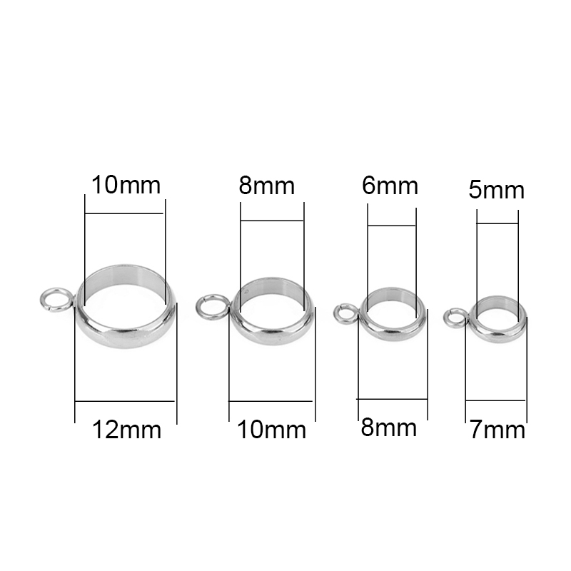 20pcs PVD Never Fade Stainless - Coupling 8Mm ulasan dan harga