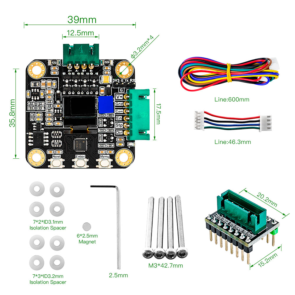 Makerbase MKS SERVO42C PCBA NE - Nema 17 Stepper ulasan dan harga