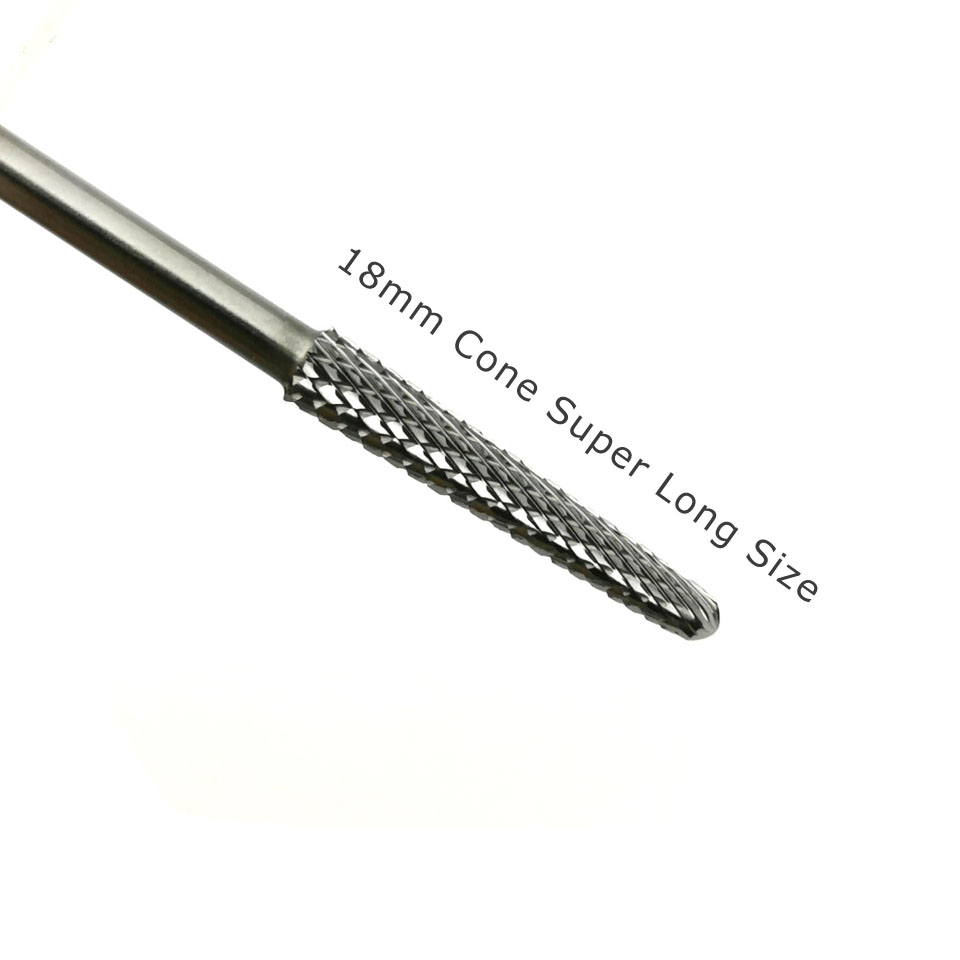 HYTOOS 18mm Cone Cuticle Clean - Carbide End Mill ulasan dan harga
