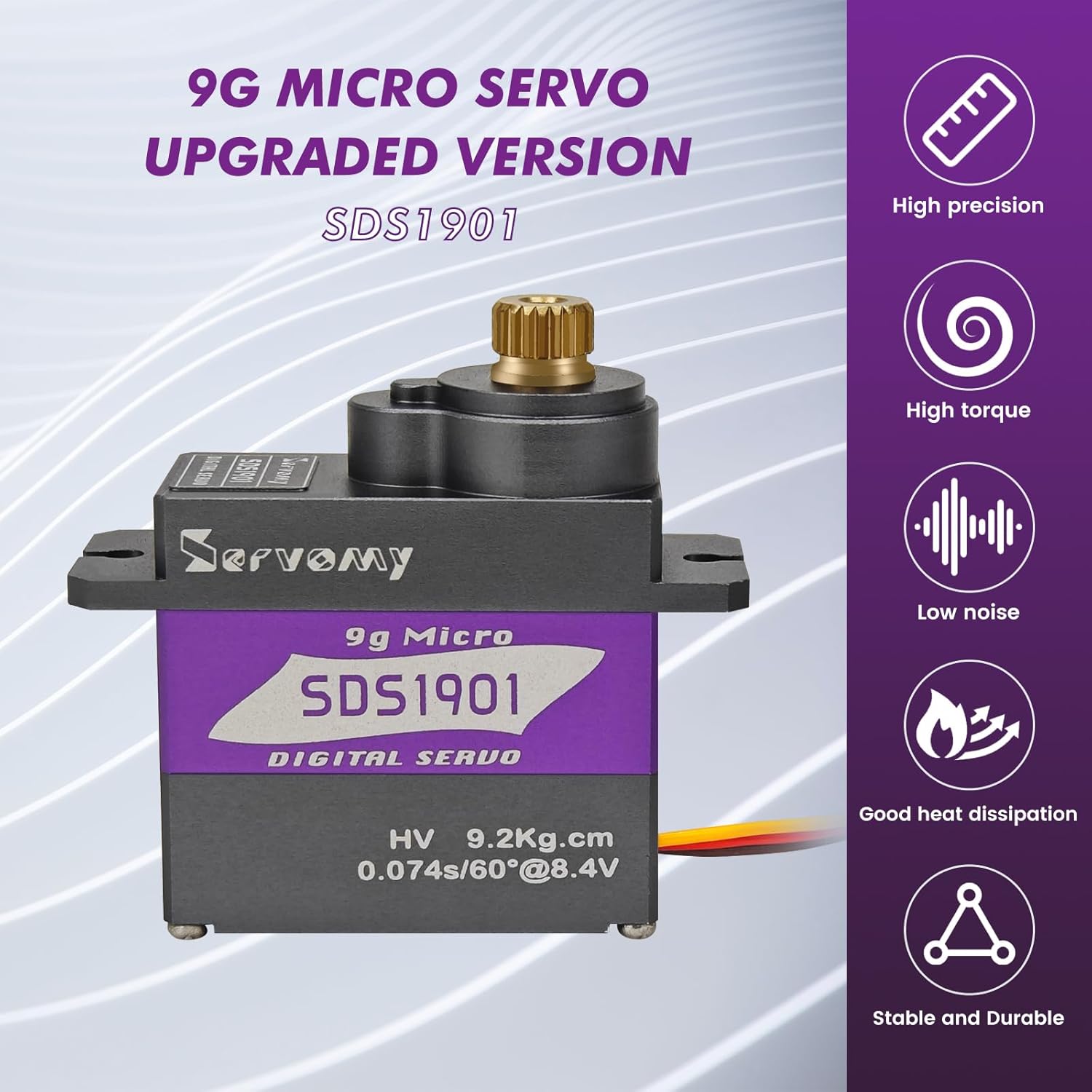 SERVOMY-SDS1901 Digital 9G Mic - Servo 9G ulasan dan harga