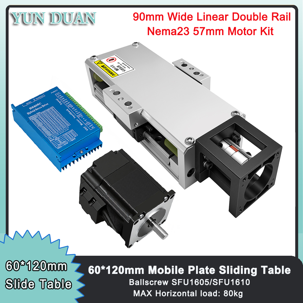 Enclosed Module Linear Rail Gu - Nema23 Stepper ulasan dan harga