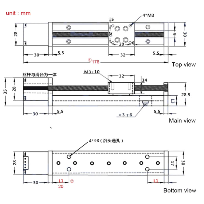 NEMA11 Stepper Motor Mini Line - Linear Rod 8Mm ulasan dan harga