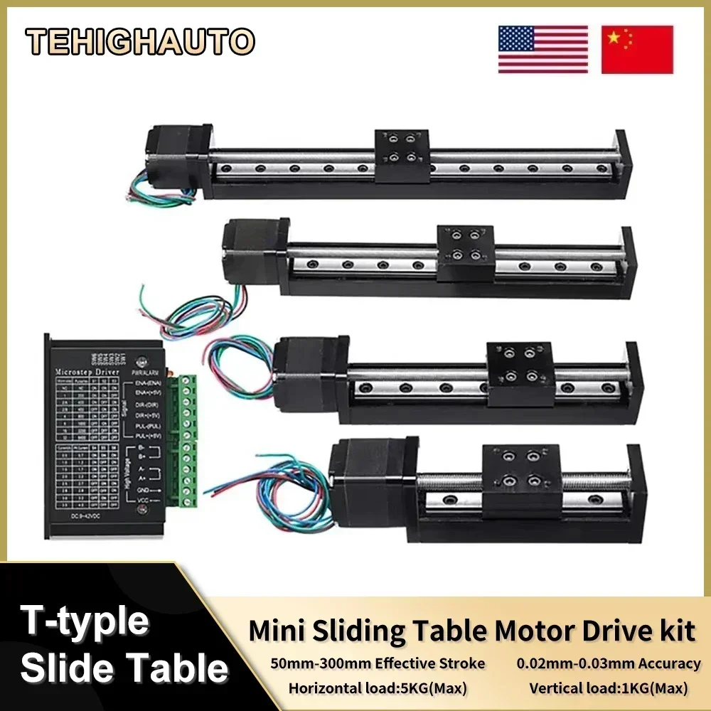 T-type Linear Guide Rail Stage - Linear Rod 8Mm ulasan dan harga