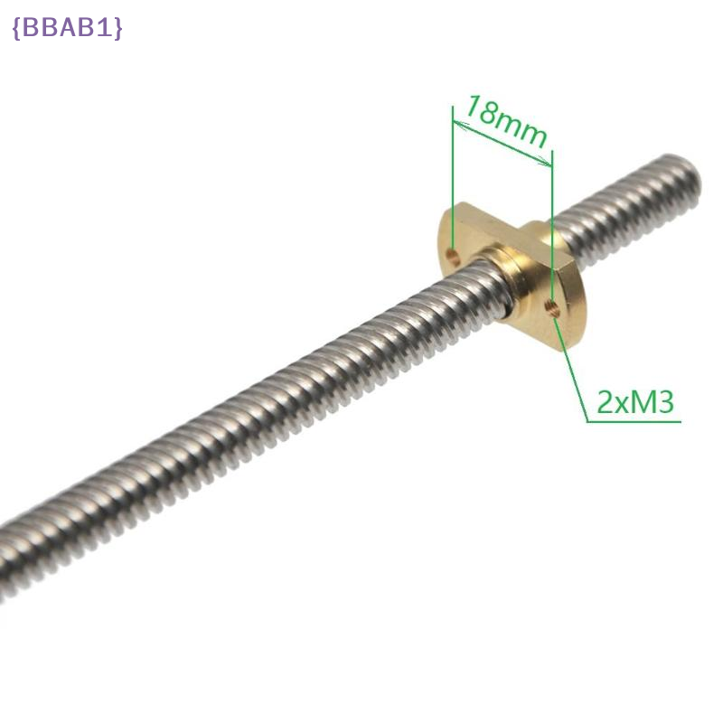 T8 Lead Screw Nut Pitch 2mm Le - Lead Screw 8Mm ulasan dan harga
