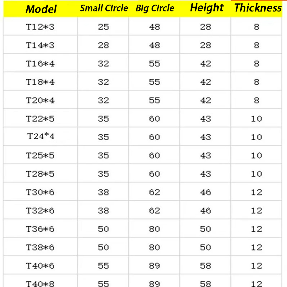 1pcs Nut Pitch 3-8mm 45# Steel - Lead Screw 8Mm ulasan dan harga