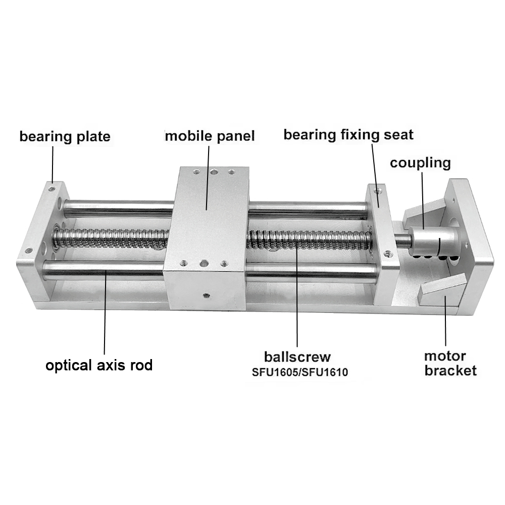 XYZ Axis Linear Rail Guide Sli - Nema23 Stepper ulasan dan harga