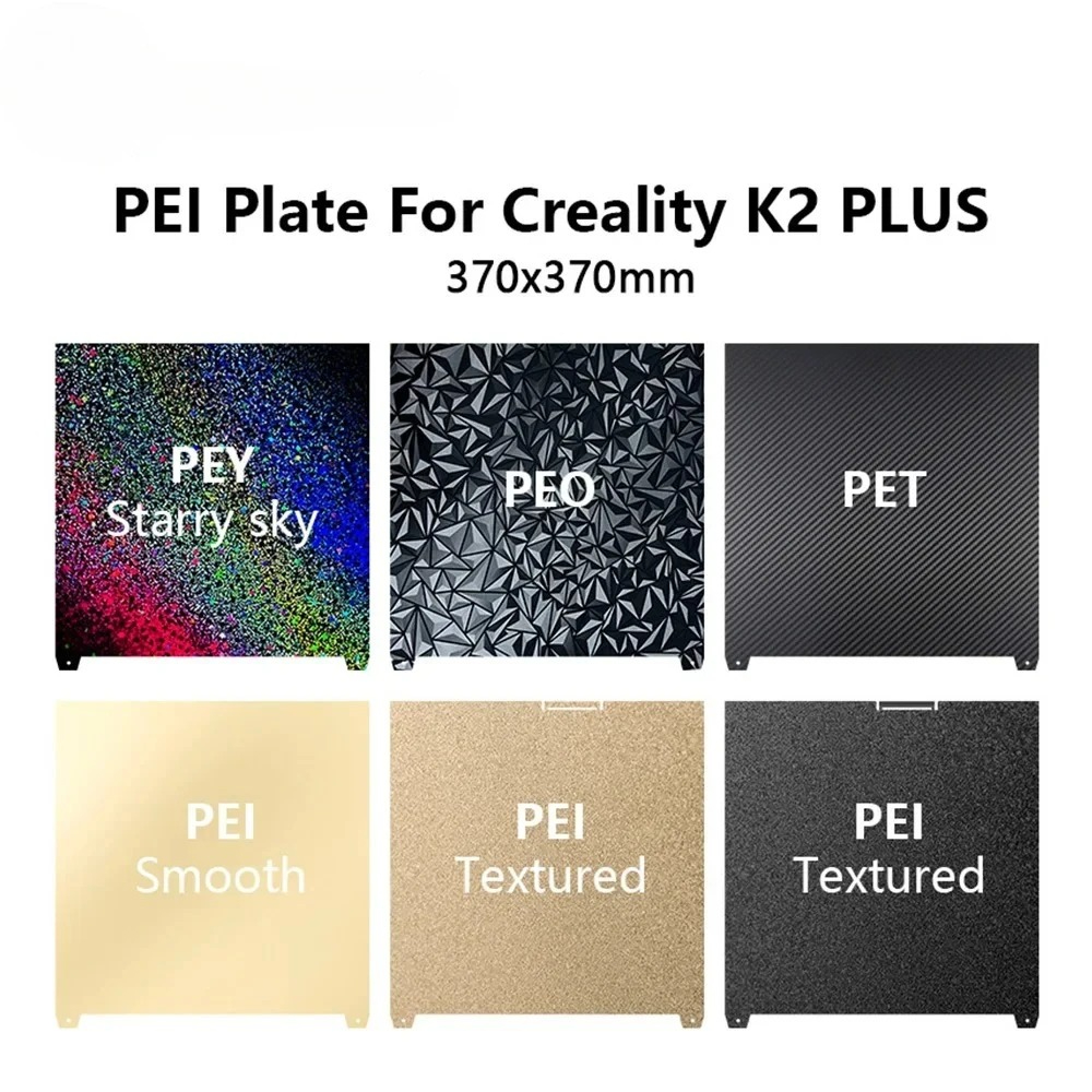 370x370mm Black Frosted PEI Bu - Aluminium Profile 2020 ulasan dan harga